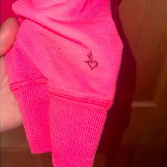 Torrid active Slouchy Hot Pink Pullover size 3 - Picture 6 of 6
